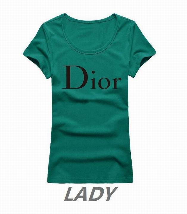 Dior short round collar T woman S-XL-033